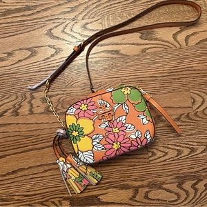 Tory Burch McGraw printed camera bag brand new with tag